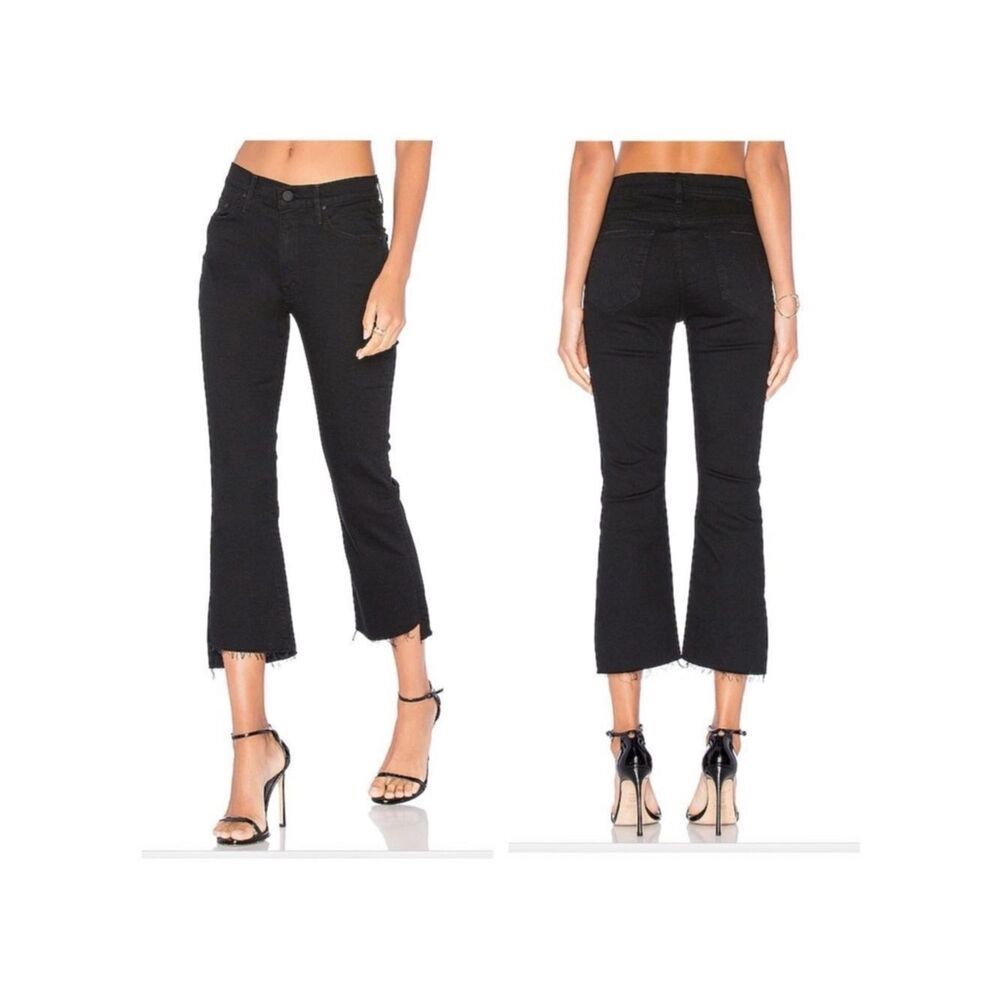 Mother Insider Crop Step Frey Jeans - Not Guilty